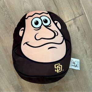 MLB San‎ Diego Padres Mascot Pillow